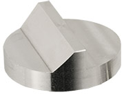 Hitachi  Ø32x12mm M4 angled SEM sample stub, 45 and 90 degree, aluminium